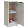 Display cabinets 2 units plywood gray concrete 30x30x70 cm by vidaXL, Sideboards - Ref: Foro24-811142, Price: 58,03 €, Discou...