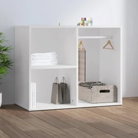 Sperrholz Ankleidemöbel weiß 80x40x65 cm von vidaXL, Schließfächer und Lagerschränke - Ref: Foro24-808846, Preis: 65,01 €, Ra...