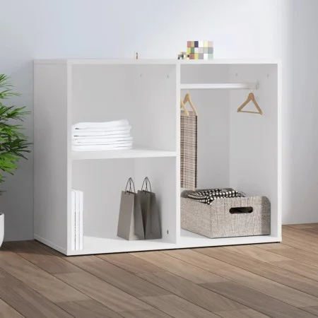 Sperrholz Ankleidemöbel weiß 80x40x65 cm von vidaXL, Schließfächer und Lagerschränke - Ref: Foro24-808846, Preis: 65,01 €, Ra...