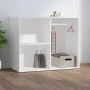 Sperrholz Ankleidemöbel weiß 80x40x65 cm von vidaXL, Schließfächer und Lagerschränke - Ref: Foro24-808846, Preis: 65,01 €, Ra...