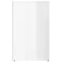 Mueble vestidor madera contrachapada blanco brillo 80x40x65 cm de vidaXL, Taquillas y armarios de almacenamiento - Ref: Foro2...