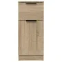 Aparador de madera contrachapada roble Sonoma 30x30x70 cm de vidaXL, Aparadores - Ref: Foro24-811121, Precio: 57,62 €, Descue...