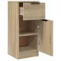 Sonoma Sideboard aus Eichensperrholz 30x30x70 cm von vidaXL, Sideboards - Ref: Foro24-811121, Preis: 56,51 €, Rabatt: %