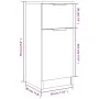 Sonoma Sideboard aus Eichensperrholz 30x30x70 cm von vidaXL, Sideboards - Ref: Foro24-811121, Preis: 56,51 €, Rabatt: %