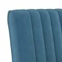 Blauer, mit Samt gepolsterter Stuhl von vidaXL, Einfache Stühle - Ref: Foro24-352450, Preis: 79,30 €, Rabatt: %