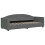 Sofá cama tela gris oscuro 80x200 cm de vidaXL, Camas y somieres - Ref: Foro24-354107, Precio: 187,78 €, Descuento: %