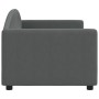 Sofá cama tela gris oscuro 80x200 cm de vidaXL, Camas y somieres - Ref: Foro24-354107, Precio: 187,78 €, Descuento: %