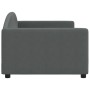 Sofá cama tela gris oscuro 90x200 cm de vidaXL, Camas y somieres - Ref: Foro24-354112, Precio: 173,77 €, Descuento: %