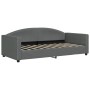 Sofá cama tela gris oscuro 90x190 cm de vidaXL, Camas y somieres - Ref: Foro24-354122, Precio: 186,26 €, Descuento: %