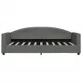 Dark gray fabric sofa bed 90x190 cm by vidaXL, Beds and slatted bases - Ref: Foro24-354122, Price: 183,41 €, Discount: %