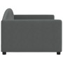 Sofá cama tela gris oscuro 90x190 cm de vidaXL, Camas y somieres - Ref: Foro24-354122, Precio: 186,26 €, Descuento: %