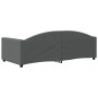 Sofá cama tela gris oscuro 90x190 cm de vidaXL, Camas y somieres - Ref: Foro24-354122, Precio: 186,26 €, Descuento: %