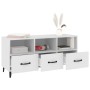 Mueble de TV madera contrachapada blanco 102x35x50 cm de vidaXL, Muebles TV - Ref: Foro24-812609, Precio: 74,29 €, Descuento: %