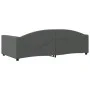 Dark gray fabric sofa bed 100x200 cm by vidaXL, Beds and slatted bases - Ref: Foro24-354117, Price: 193,30 €, Discount: %