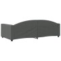 Sofá cama tela gris oscuro 100x200 cm de vidaXL, Camas y somieres - Ref: Foro24-354117, Precio: 197,17 €, Descuento: %