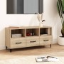 Mueble para TV madera contrachapada color roble 102x35x50 cm de vidaXL, Muebles TV - Ref: Foro24-812612, Precio: 88,97 €, Des...