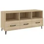 TV-Schrank aus eichenfarbenem Sperrholz, 102 x 35 x 50 cm von vidaXL, TV-Möbel - Ref: Foro24-812612, Preis: 85,20 €, Rabatt: %