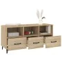 TV-Schrank aus eichenfarbenem Sperrholz, 102 x 35 x 50 cm von vidaXL, TV-Möbel - Ref: Foro24-812612, Preis: 85,20 €, Rabatt: %