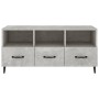 TV stand made of gray concrete plywood 102x35x50 cm by vidaXL, TV Furniture - Ref: Foro24-812613, Price: 78,07 €, Discount: %
