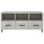 TV stand made of gray concrete plywood 102x35x50 cm by vidaXL, TV Furniture - Ref: Foro24-812613, Price: 77,14 €, Discount: %
