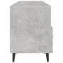 TV stand made of gray concrete plywood 102x35x50 cm by vidaXL, TV Furniture - Ref: Foro24-812613, Price: 77,14 €, Discount: %