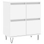 3 Stk. Sperrholz Sideboards weiß von vidaXL, Sideboards - Ref: Foro24-3190197, Preis: 189,51 €, Rabatt: %