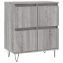 Sideboards 3 Einheiten graues Sonoma-Sperrholz von vidaXL, Sideboards - Ref: Foro24-3190203, Preis: 189,51 €, Rabatt: %