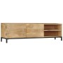 TV-Schrank aus massivem Mangoholz, 145 x 30 x 41 cm von vidaXL, TV-Möbel - Ref: Foro24-247944, Preis: 281,36 €, Rabatt: %