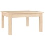 Solid pine wood coffee table 55x55x30 cm by vidaXL, Coffee table - Ref: Foro24-814229, Price: 38,34 €, Discount: %