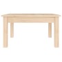 Solid pine wood coffee table 55x55x30 cm by vidaXL, Coffee table - Ref: Foro24-814229, Price: 38,34 €, Discount: %