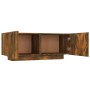 Mueble para TV madera contrachapada roble ahumado 100x35x40 cm de vidaXL, Muebles TV - Ref: Foro24-815717, Precio: 53,75 €, D...
