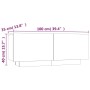 Mueble de TV madera contrachapada gris Sonoma 100x35x40 cm de vidaXL, Muebles TV - Ref: Foro24-815718, Precio: 67,75 €, Descu...
