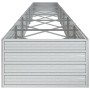 Verzinkter Stahlbeet Silber 600x80x45 cm von vidaXL, Töpfe und Pflanzgefäße - Ref: Foro24-316903, Preis: 108,33 €, Rabatt: %