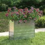 Silver galvanized steel flower bed 100x40x77 cm by vidaXL, Pots and planters - Ref: Foro24-316896, Price: 40,83 €, Discount: %