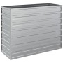 Silver galvanized steel flower bed 100x40x77 cm by vidaXL, Pots and planters - Ref: Foro24-316896, Price: 40,83 €, Discount: %