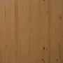 MOSS Kommode aus massivem Kiefernholz mit Rädern in Honigbraun von vidaXL, Schließfächer und Lagerschränke - Ref: Foro24-3558...