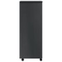 MOSS chest of drawers with wheels solid gray pine wood by vidaXL, Lockers and storage cabinets - Ref: Foro24-355899, Price: 1...