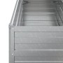 Blumenbeet aus silberverzinktem Stahl, 100 x 40 x 77 cm von vidaXL, Töpfe und Pflanzgefäße - Ref: Foro24-316896, Preis: 42,28...