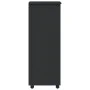MOSS chest of drawers with wheels solid gray pine wood by vidaXL, Lockers and storage cabinets - Ref: Foro24-355896, Price: 1...