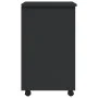 MOSS solid pine wood chest of drawers with wheels by vidaXL, Lockers and storage cabinets - Ref: Foro24-355893, Price: 97,21 ...