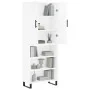 Tall white plywood sideboard 69.5x34x180 cm by vidaXL, Sideboards - Ref: Foro24-3196091, Price: 127,90 €, Discount: %