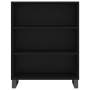 Tall black plywood sideboard 69.5x34x180 cm by vidaXL, Sideboards - Ref: Foro24-3196092, Price: 142,20 €, Discount: %