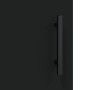 Tall black plywood sideboard 69.5x34x180 cm by vidaXL, Sideboards - Ref: Foro24-3196092, Price: 142,20 €, Discount: %