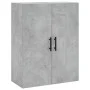 Aparador alto madera contrachapada gris hormigón 69,5x34x180 cm von vidaXL, Sideboards - Ref: Foro24-3196095, Preis: 123,17 €...