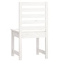 Gartenstühle 2 Stück aus massivem weißem Kiefernholz 50x48x91,5 cm von vidaXL, Gartenstühle - Ref: Foro24-824026, Preis: 153,...