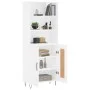 Aparador alto madera contrachapada blanco 69,5x34x180 cm de vidaXL, Aparadores - Ref: Foro24-3189949, Precio: 147,78 €, Descu...