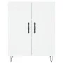 Aparador alto madera contrachapada blanco 69,5x34x180 cm de vidaXL, Aparadores - Ref: Foro24-3189949, Precio: 147,78 €, Descu...