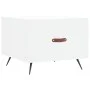 2 white engineered wood coffee tables 50x50x40 cm by vidaXL, Coffee table - Ref: Foro24-829333, Price: 67,37 €, Discount: %