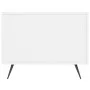 2 white engineered wood coffee tables 50x50x40 cm by vidaXL, Coffee table - Ref: Foro24-829333, Price: 67,37 €, Discount: %