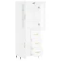 Tall white plywood sideboard 69.5x34x180 cm by vidaXL, Sideboards - Ref: Foro24-3198641, Price: 200,74 €, Discount: %